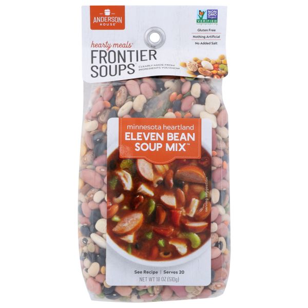 FRONTIER SOUP: Minnesota Heartland Eleven Bean Soup, 18 oz