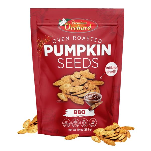 PREMIUM ORCHARD: Bbq Pumpkin Seeds, 10 oz