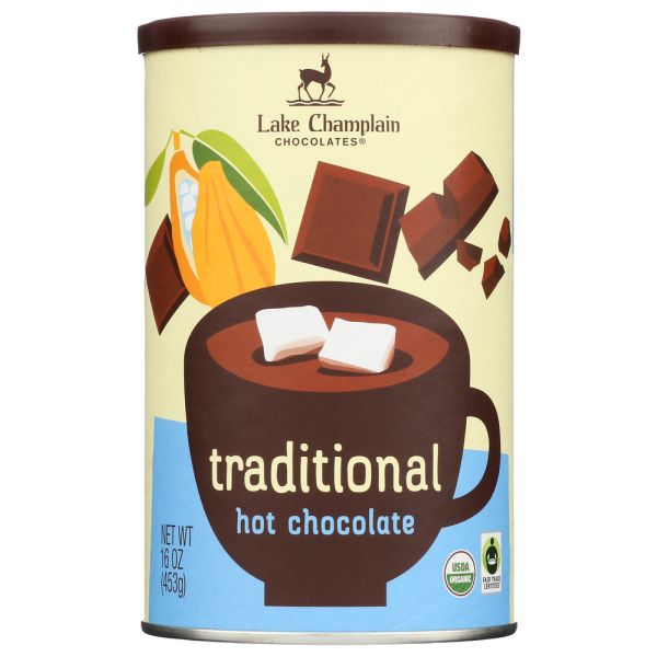LAKE CHAMPLAIN CHOCOLATE: Hot Chocolate Traditional, 16 oz