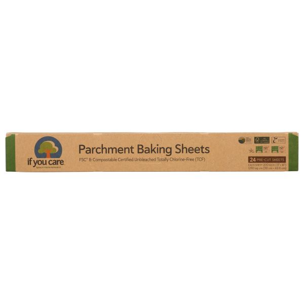 IF YOU CARE: Parchment Paper Sheets, 24 pc