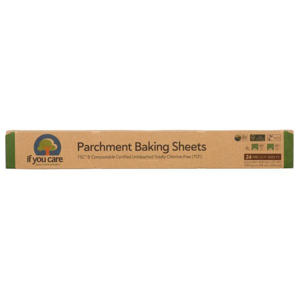IF YOU CARE: Parchment Paper Sheets, 24 pc