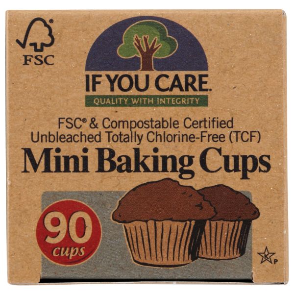 IF YOU CARE: Mini Baking Cups, 90 pc