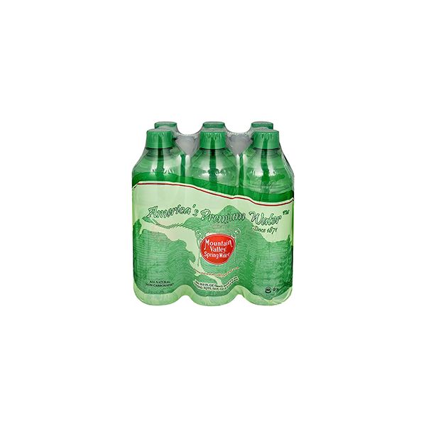 MOUNTAIN VALLEY: Spring Water Bottles 6 Pack, 101.4 fo
