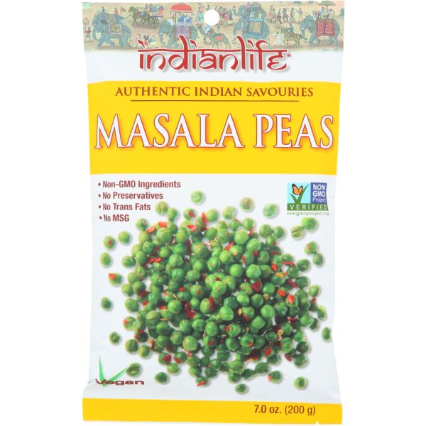 INDIANLIFE: Mix Snack Peas Masala, 7 oz