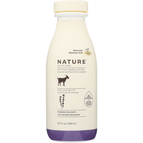 NATURE BY CANUS: Bath Milk Foamg Lavndr, 27.1 FO