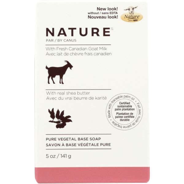 CANUS: Shea Butter Nature Bar Soap, 5 oz