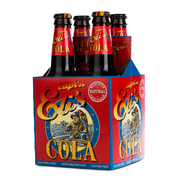 CAPTAIN E: Soda Cola 4 Pack, 48 fo