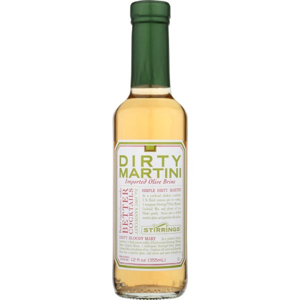 STIRRINGS: Dirty Martini Mix, 12 oz