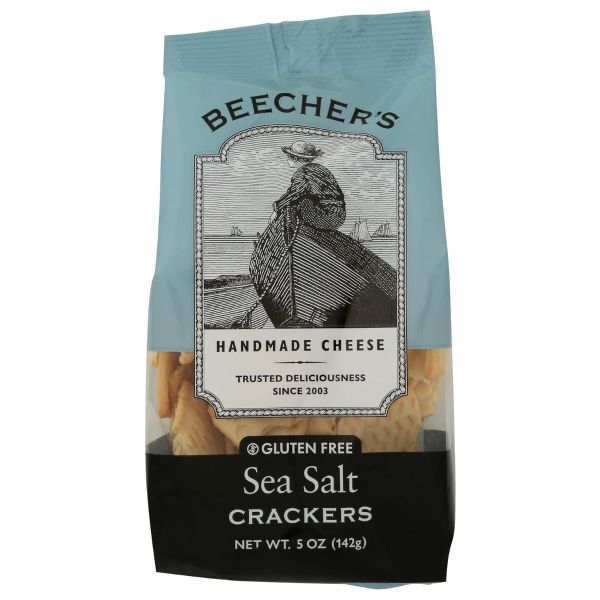 BEECHERS: Gluten Free Sea Salt Crackers, 5 oz