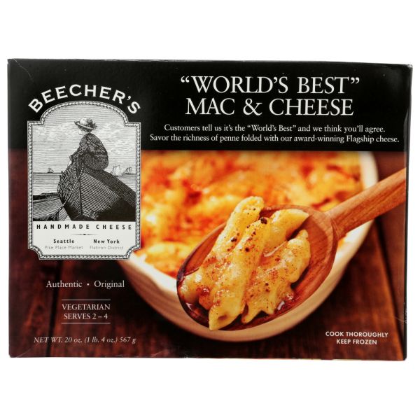 BEECHERS: Worlds Best Mac N Cheese, 20 oz