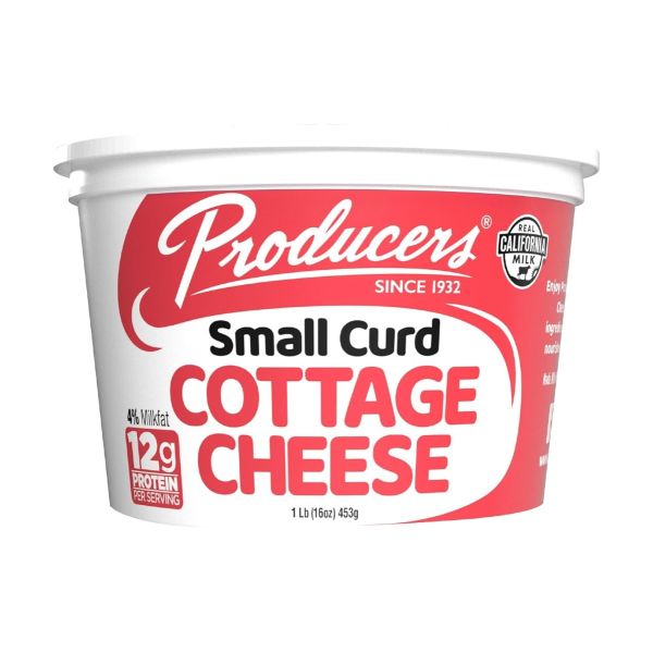 PRODUCERS: Small Curd Cottage Cheese 4 Percent Milkfat, 16 oz