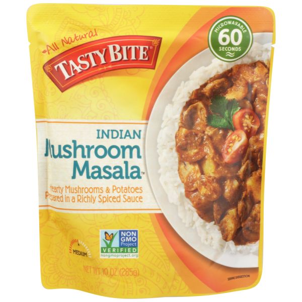 TASTY BITE: Mushroom Masala Entree, 10 oz