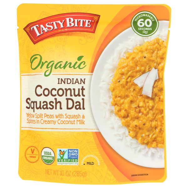TASTY BITE: Coconut Squash Dal Entree, 10 oz