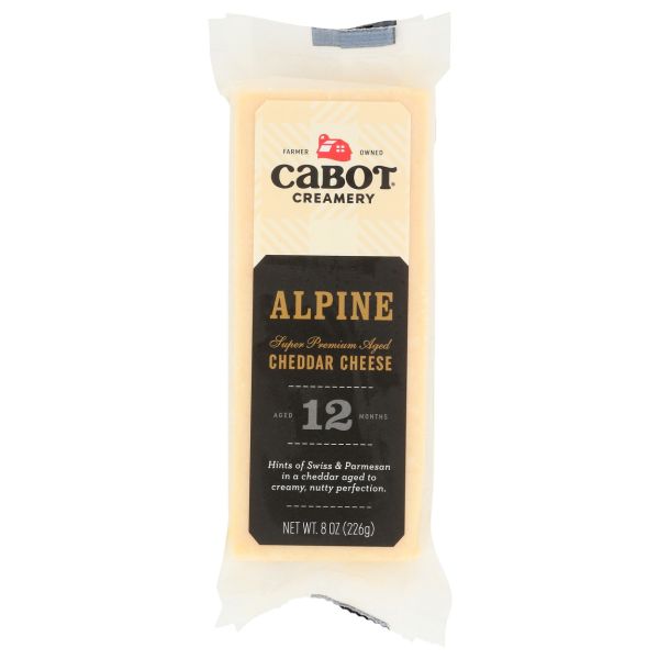 CABOT: Alpine Cheddar Cheese, 8 oz