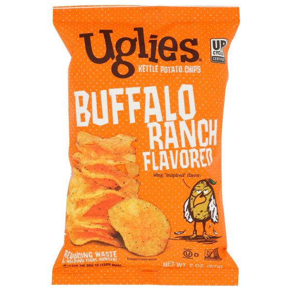 UGLIES: Buffalo Ranch Kettle Chips, 2 oz