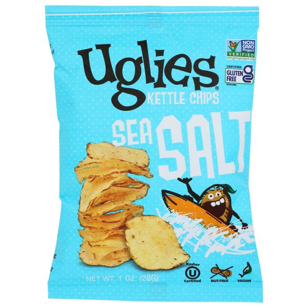 UGLIES: Chips Original Sea Salt, 1 OZ