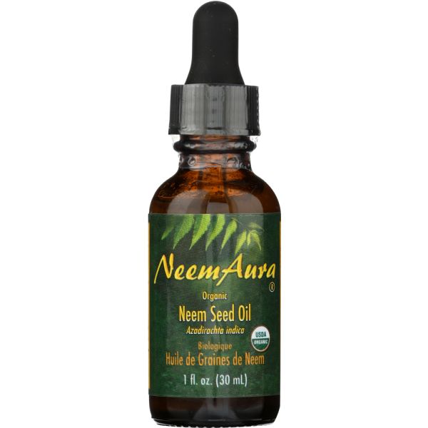 NEEM AURA: Naturals Organic Neem Seed Oil, 1 oz