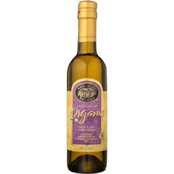 NAPA VALLEY NATURALS: Oil Olive Extra Virgin Organic, 12.7 oz
