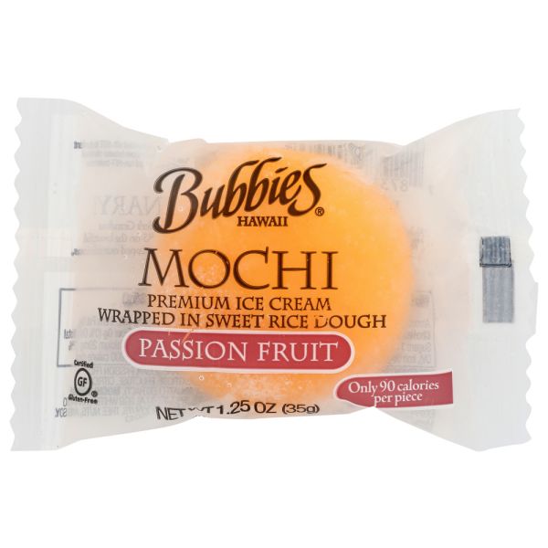 BUBBIES: Mochi Passion Fruit Iw, 1.25 oz