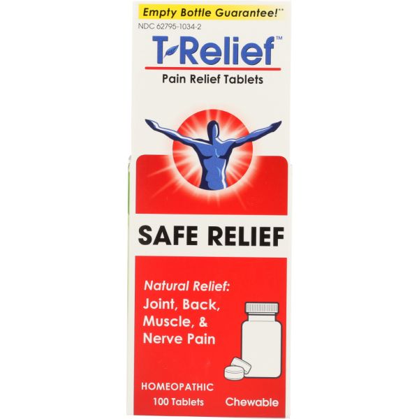 T- Relief Pain Relief Tablets, 100 Tablets