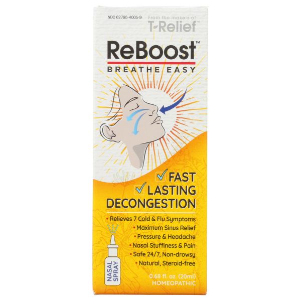 MEDINATURA: Reboost Nasal Spray With Echinacea Plus 6, 20 ml