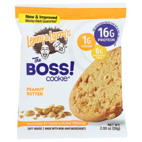 LENNY & LARRYS: The Boss Cookie Peanut Butter Chunk, 2 oz