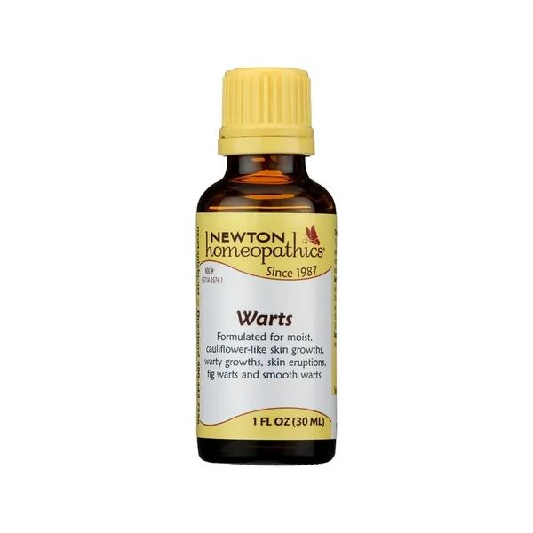 NEWTON HOMEOPATHICS: Warts Moles Skin Tags, 1 oz