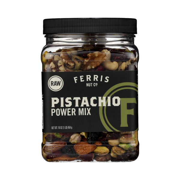 FERRIS NUT CO: Raw Pistachio Power Mix, 16 oz