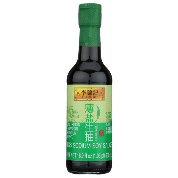 LEE KUM KEE: Less Sodium Soy Sauce, 16.5 fo