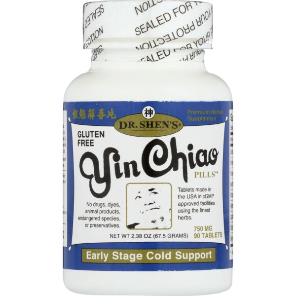 DR SHENS: Cold & Flu Yin Chiao Pills 750 mg, 90 tb