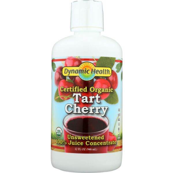 DYNAMIC HEALTH: Tart Cherry Concentrate Organic, 32 fo
