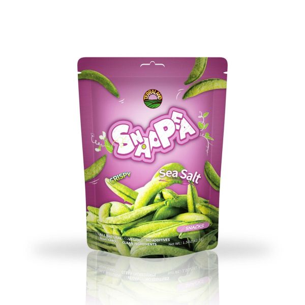 TERRALAND: Snap Pea Sea Salt Chips, 1.5 oz