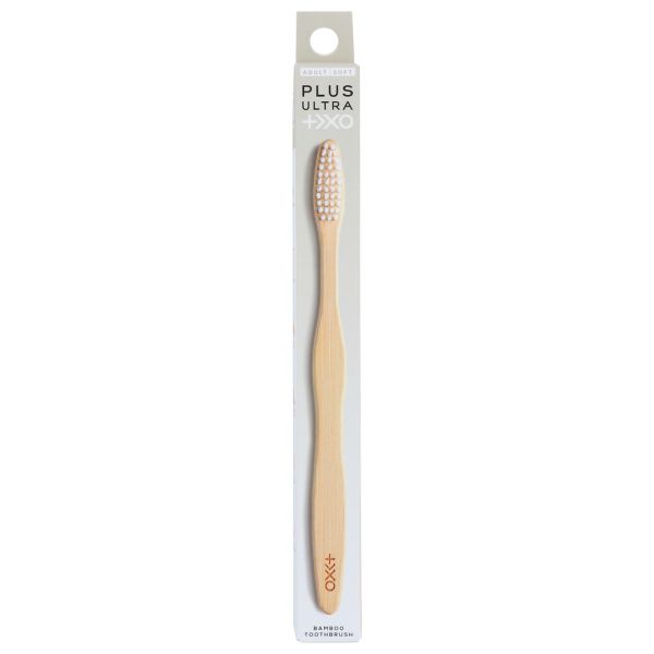 PLUS ULTRA: Toothbrush Bamboo Logo, 1 EA