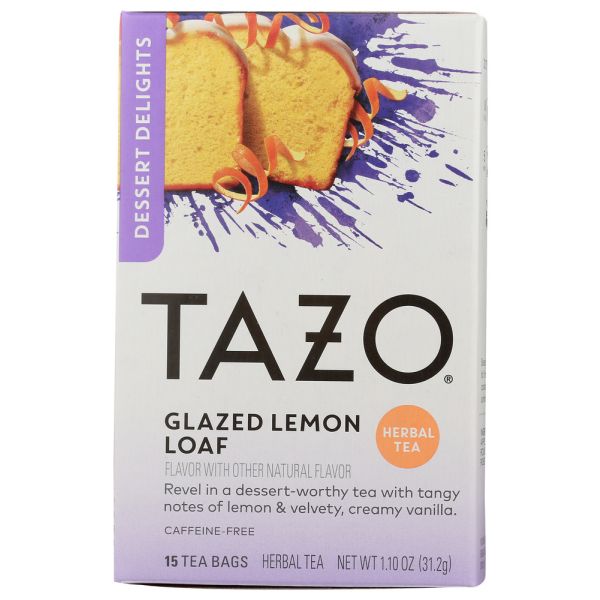 TAZO: Tea Glazed Lemon Loaf, 15 ea