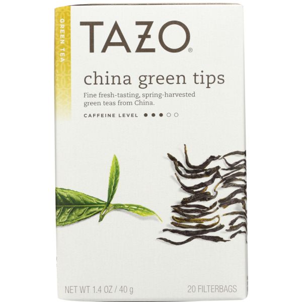 TAZO: Tea china Green Tips, 1.4 oz