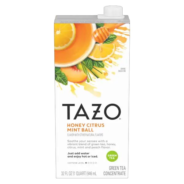 TAZO: Honey Citrus Mint Ball Tea, 36 oz