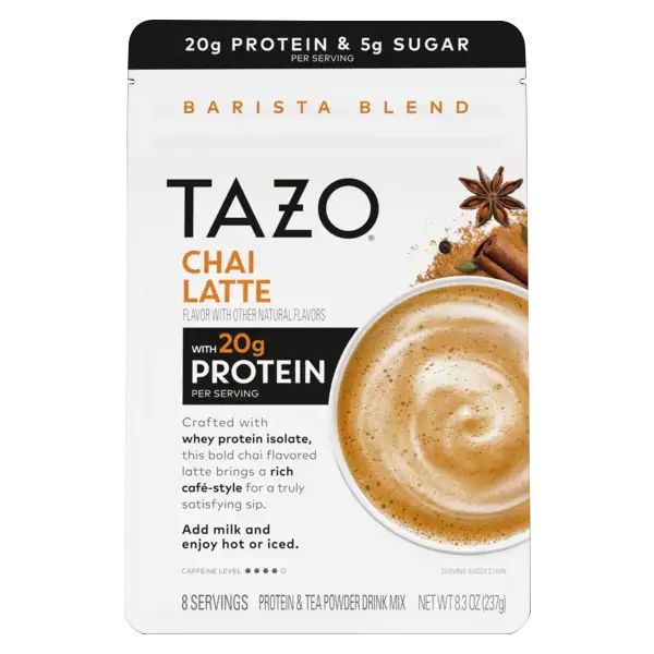 TAZO: Protein Chai Latte, 8.3 oz