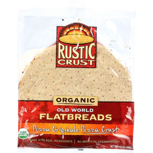 RUSTIC CRUST: Organic Pizza Crust Originale 12in, 13 oz