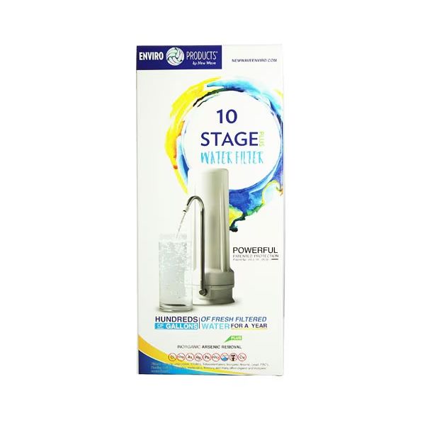 NEW WAVE ENVIRO: 10 Stage Water Filter System, 1kt