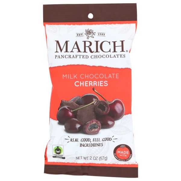 MARICH: Milk Chocolate Cherries, 2.3 oz