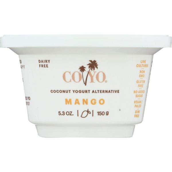 CO YO: Coconut Yogurt Alternative Mango, 5.30 oz