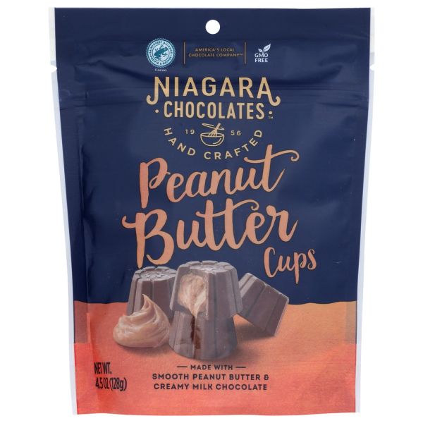 NIAGARA: Milk Chocolate Peanut Butter Cups, 4.5 oz