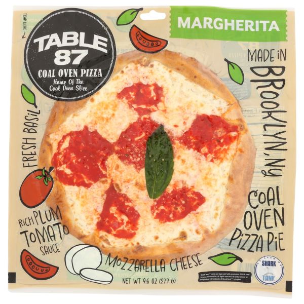 TABLE 87: 10-inch Coal Oven Margherita Pizza, 9.6 oz