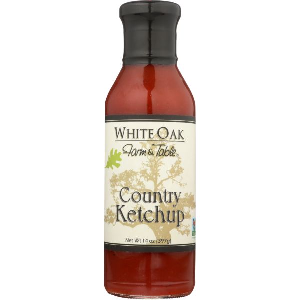 WHITE OAK FARM & TABLE: Ketchup Country Gluten Free, 14 oz