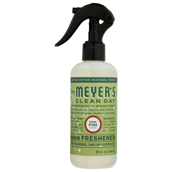 MRS MEYERS CLEAN DAY: Iowa Pine Room Freshener, 8 oz