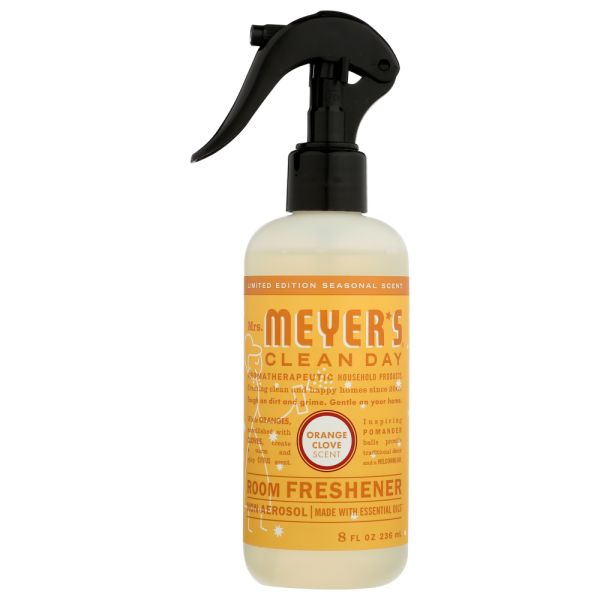 MRS MEYERS CLEAN DAY: Orange Clove Room Freshener, 8 oz