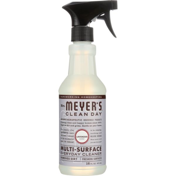 MRS MEYERS CLEAN DAY: Lavender Multi-Surface Everyday Cleaner, 16 oz