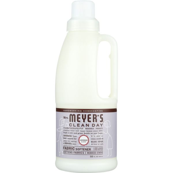 MRS. MEYER'S: Clean Day Fabric Softener Lavender Scent, 32 oz