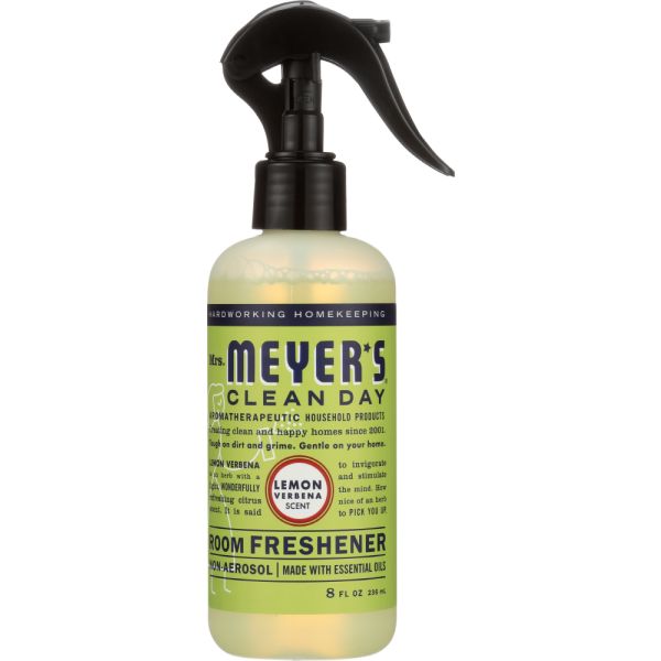 MRS. MEYER'S: Clean Day Room Freshener Lemon Verbena Scent, 8 oz