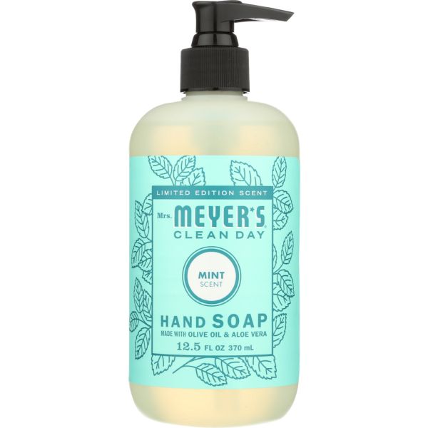 MRS MEYERS CLEAN DAY: Soap Hand Lq Spring Mint, 12.5 fo